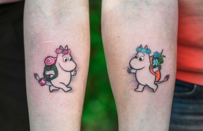 mumínci - tattoo Boskovice