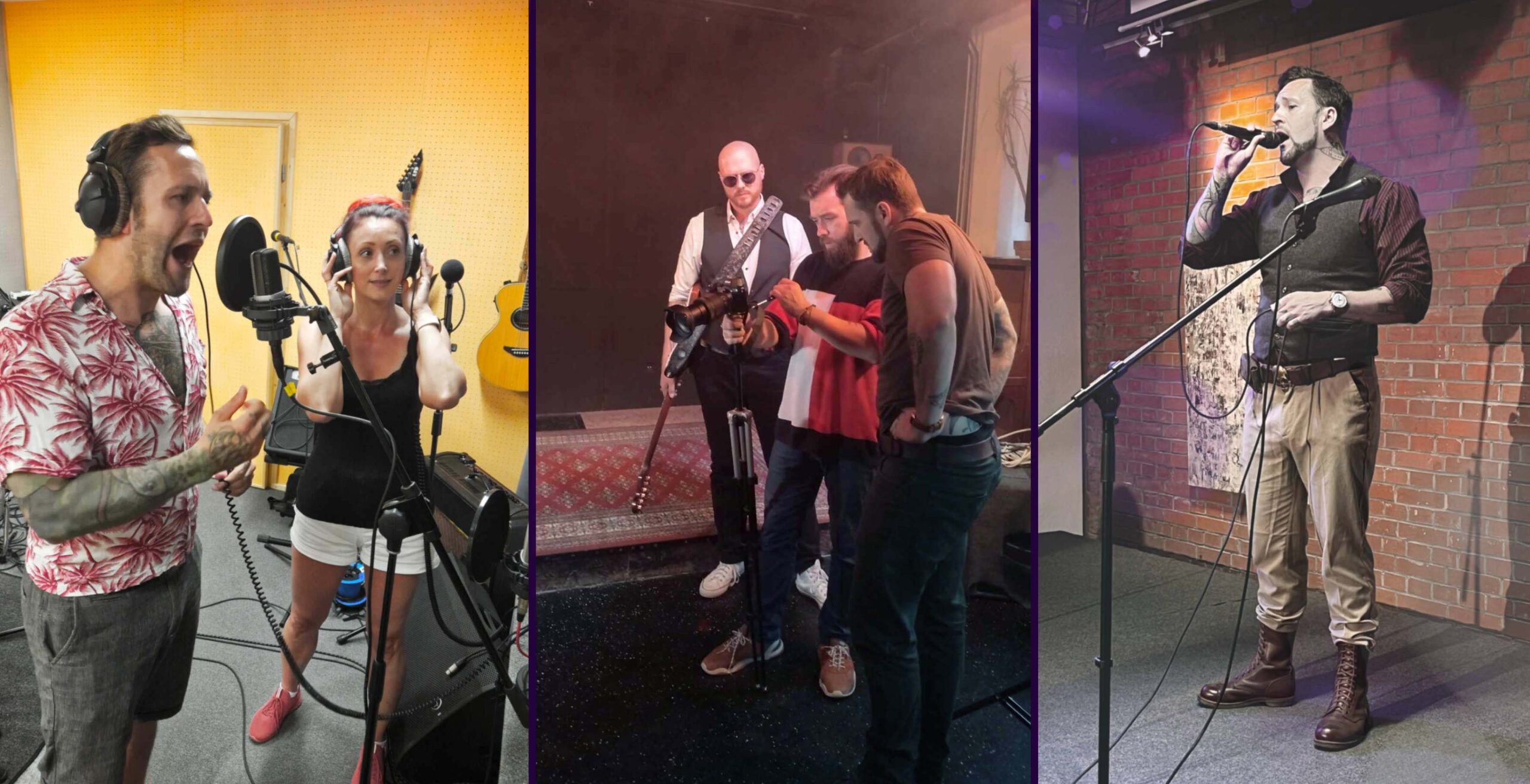 nahrávání hudby ve studiu - josef treutner blansko